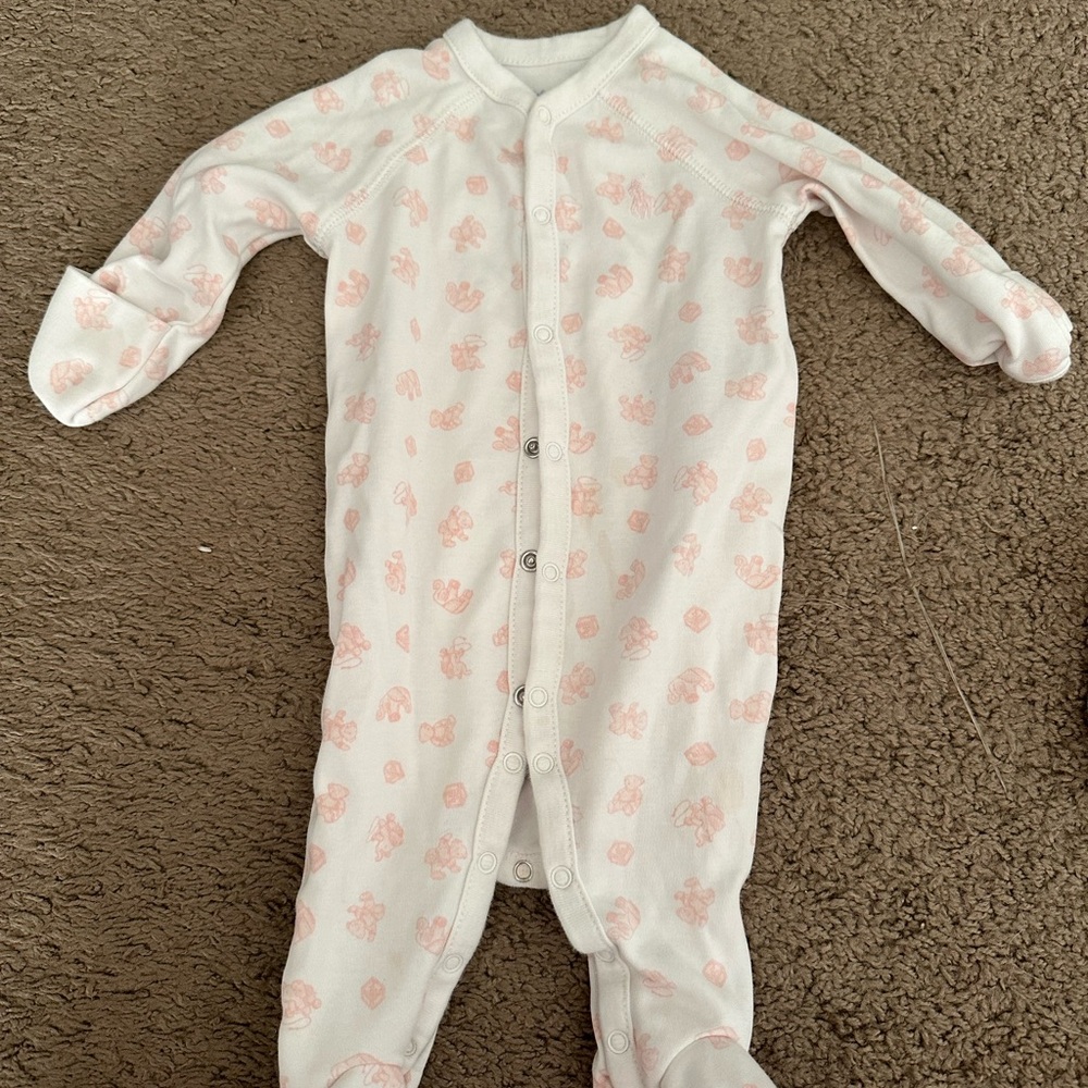 Ralph Lauren Newborn Onesie and Jacket Baby Girl